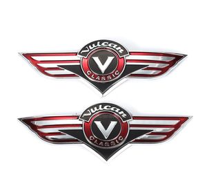 Autocollants d'emblème de Badge gauche droit de réservoir d'essence de moto pour Kawasaki Vulcan Classic4626804