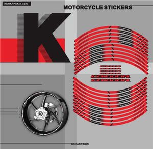 Motorcycle RIM Reflective Protection Autocollants Night Safety Rappel Decorative Stripe Stripe Secrals for Honda CB1000R1304192