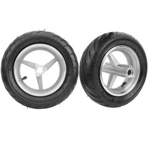 Roues de moto pneus 90/65-6.5 Mini pneu de vélo de poche jantes de pneu accessoires antidérapants adaptés pour 47cc 49cc avant/arrière