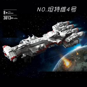 Mould King 21003 Block Star Toys Wars MOC 10308 Blockade Runner (Tantive IV) modelo bloques de construcción ladrillos niños regalos de navidad 05046