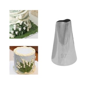 Moules # 97 Lily Flowers Pâne Bulles de gâteau outils de décoration de gâteau ACCESSOIRES CRAME CUPCAKE CUPCAKE