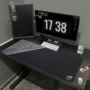 Tapis de souris Jeu de poignet Tapis de souris ASUS Tapis de souris à grand bord Noir 400x900 Lecteur de jeu créatif Tapis de clavier d'ordinateur Tapis de bureau R230710