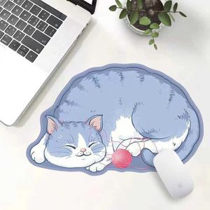 Tapis de souris repose-poignets mignon petit tapis de souris anti-dérapant étanche jeu tapis de souris ordinateur bureau clavier souris tapis dessin animé caoutchouc accessoires de bureau T230215