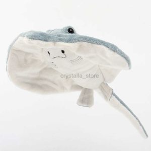 Films TV Toy en peluche 30cm LifeLIKE MANTA RAY DIAVE FISH PLUSS JOUETS MIGLE SOFF EPCHED CARTOIN Ocean Stingray Dolls for Kid Birthday Gift 240407