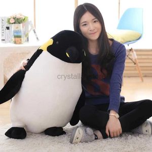 Films TV Toy en peluche 40-80cm géant mignon Fat Penguin Toy Toy Animal Penguins Famille Famille Fuzzy Little Plushie pour cadeau 240407