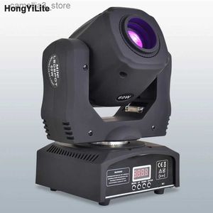 Moving Head Lights Vente chaude Led 60W spots tête mobile 3-Face prisme DMX contrôle DJ équipement Disco fête décoration de noël lumière rotative Q231107