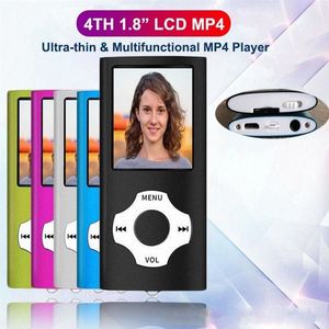 MP3 MP4 Reproductor de música Hotechs con 32 GB de memoria Tarjeta SD auriculares Slim Classic Digital LCD 1.82 '' Pantalla Mini puerto USB compatible con FM Radio Grabación de voz