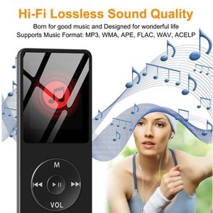 MP3 MP4 Players Mini Player Bluetoothcompatible Ser Portable Mp4 Fm Radio Ultrathin Student 128GB HiFi Music Recording Ebook 230331