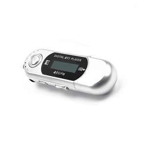 Lecteurs MP3 MP4 Mini lecteur de musique USB Support d'écran LCD numérique 32 Go Carte TF Radio FM Rouge Noir Bleu Mp3 de haute qualité 231117