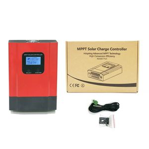 Controlador de carga solar MPPT 20A/30A/40A/50A/60A, reconocimiento automático DC12V/24V/36V/48V, con RS485 por defecto. (WIFI opcional)