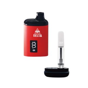 Mr Delta Cartbox 2.0 Batterie à filetage 510 avec écran Batterie de vapotage de haut niveau avec cartouches cachées 2 ml VS BBtank Keybox pro