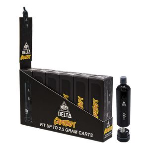 Mr Delta Cartboy 510 Batterie discrète pour cartouches cachées 2,5 ml avec filetage 510 650 mAh Fermeture magnétique 1 ml 2 ml Cartouche d'huile Vaporisateur Stylo Batterie avec écran