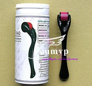 MT 540 agujas de acero inoxidable rodillo derma MT rodillo de piel micro rodillo de aguja embalaje de tubo de plástico de diferentes tamaños