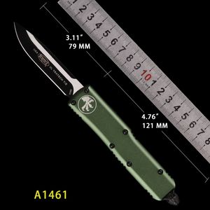 MT otf couteau automatique couteaux tactiques UTX coupe-poche cadeau de noël poignée en aluminium matériel de pêche poignée plus petite