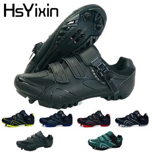 MTB Pro Cycling Chaussures Speed Cycling Sneakers Mens Boots Cycling Bicycle Clip-on SPD VTT VTT SALLOCS CYCLOCROSS CYCLIN 240416