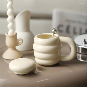 Tazas Taza de cerámica de fufu suave con tazas