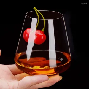 Tazas creativas de vaso whisky de estilo europeo cerveza cristalina Steins Steins Cóctel Set Cups Cup Cup