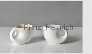 Tazas Envío gratis regalo de la novedad perfecta 240 ML Gota de agua Designe bone china creativa taza de café nespresso taza de cerveza de cerámica J230627