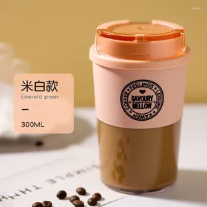 Tasses Taiwan crée un magnifique café de fuite d'eau portable créatif tritan