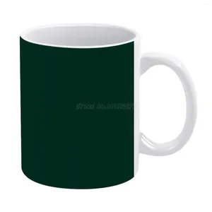 Tasses Ultra Deep Emerald Green-Low-Bow Prix sur place Mug White to Friends and Family Creative Gift 11 oz Coffee céramique