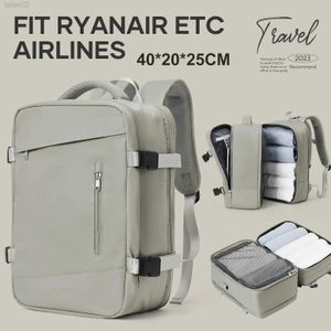 Sacs multifonctionnes Likros Travel Backpack Cabin Bag 40x20x25 Ryanair Flight pour transporter un ordinateur portable anti-vol extensible YQ240407