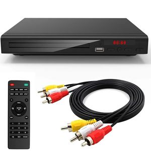 Lecteur DVD domestique multi-régions Full HD 1080P Lecteur de disque de télévision numérique multimédia Support DVD CD MP3 MP4 RW VCD Système de cinéma maison 240229