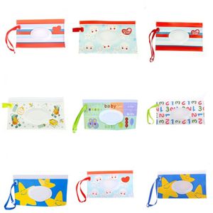 Multi Styles Voyage En Plein Air Bébé Nouveau-Né Enfants Lingette Cas Boîte Lingettes Humides Distributeur Boîte Sac Écologique Humide Serviette En Papier