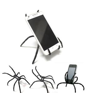 Soporte perezoso multifunción Soporte de araña flexible Soporte de soporte de araña giratorio ajustable para iphone 7 Samsung S7 HTC Teléfono móvil Universal