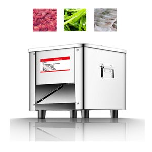 Máquina trituradora de carne multifunción, cortador de grupo de cuchillos extraíble, rebanador, trituración y corte en cubitos, comercial doméstico