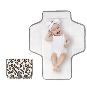 Multifuncional portátil fralda mudando esteira capa fralda recém-nascido portátil trocador de fraldas do bebê mesa mudando almofada para babi