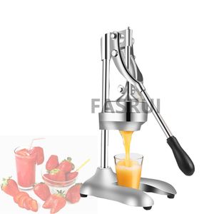Extractor de jugo de mano multifuncional para el hogar, exprimidor de limón y naranja lento, exprimidor de prensa Manual de granada de acero inoxidable