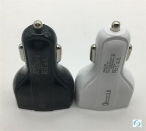 Multiport flash 35A 3port USB USB Rápido Cargador de automóvil Rápido Tipo C Puerto Cargo por teléfono móvil para iPhone para teléfonos inteligentes 6173788