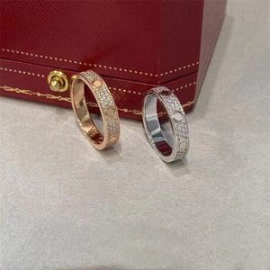 Multisize para mujer corte anillo de diamante parejas boda modelo pequeño cristales redondos día de San Valentín aleación bague amor tornillo anillos de diseñador para hombre ZB019 e4