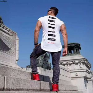 Muscle Doctor Brothers Nuevo verano Impreso Fitness Manga corta para hombre Camiseta de moda Ropa de entrenamiento 5efg