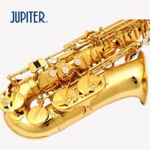 Instrument de musique New Taiwan JUPITER JAS-500Q Alto Mib Tune Saxophone Or Laque Sax Avec Étui Embouchure Professionnel Livraison Gratuite