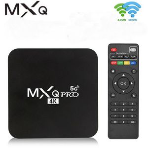 MXQ PRO 5G wifi TV BOX Quad Core Android 11 Rockship Smart TVBox 1GB 8GB Media Player moins cher que X96Q