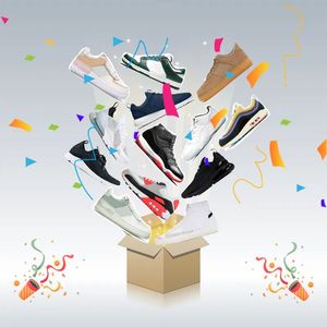 Caja misteriosa, zapatos para hombre y mujer, caja ciega aleatoria, zapatillas informales, zapatos de casa cómodos, colores y estilos, talla