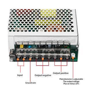 MZMW S-200 Switching Power Alimentation 200W 5V 12V 15V 24V 36V 48V AC / DC Adaptateur d'alimentation du transformateur de sortie unique S-200-24 S-200-12