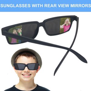 Gafas N para niños, gafas para ver detrás de ti, con espejos retrovisores, gafas de sol retrovisoras, accesorio de disfraz, regalo, favores de fiesta divertidos BN99
