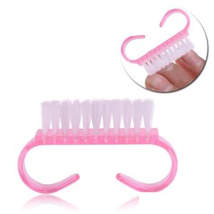 Nail Brushes Pink Art Cleaning Brush Manicure Toe Cosmetic Tools Small Home Bedroom Corner Remove Dust Plastic Clean Supplies Wh0614 Dhcyu