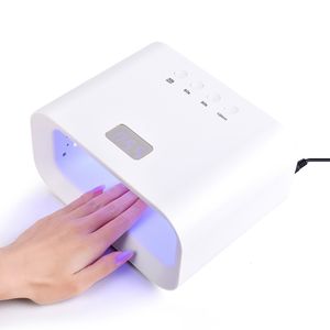 Sèche-ongles 90W lampe à UV LED sèche-ongles lumière rouge soins de la peau blanchiment manucure ongles lumière durcissement vernis à ongles Gel lampe à détection automatique 230824