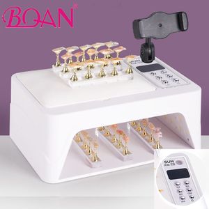 Sèche-ongles BQAN sèche-ongles Machine à lumière UV LED avec oreiller à main porter Nail Art lampe spéciale haute puissance séchage rapide vernis à ongles lampe de cuisson 230824