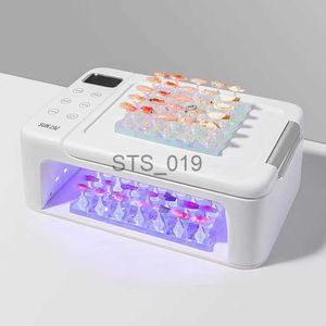 Secadores de uñas Nuevas lámparas LED UV para prensar secador de uñas Lámpara de secado de uñas LED de secado rápido plegable para curar todo el esmalte de uñas en gel Esmalte de manicura x0828