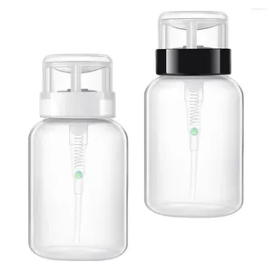 Nail Gel 2 PCS Easy Clean Polish Bottle Líquido a Bottles Bombing Dispenser