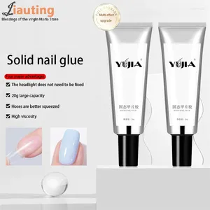 Nail Gel 20g Solid Patch Easy Stick False Tips Strong Adhesive Bond UV LED Cure Glue Fake Extension