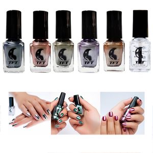 Nail Gel 6 ml miroir argent metalliccolor acier inoxydable vernis à ongles peinture ongles art estampage 230726