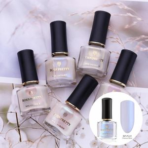 Gel de uñas Transpirable de larga duración Esmalte de concha Perla brillante para dama 230726