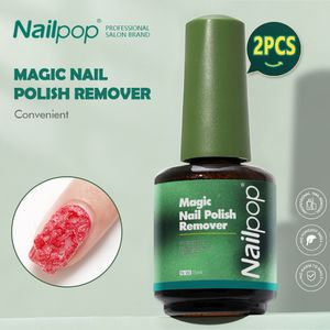 Nail Gel Nailpop Fast Remover Tips Polish Soak Off Clean UV Magic Manicure Art Tool 230714