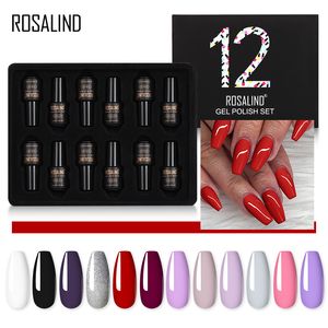 Juego de esmaltes de uñas en gel para manicura UV Colores Gel Esmalte de uñas Semipermanente Híbrido Nail Art Gel Barniz Set Kits