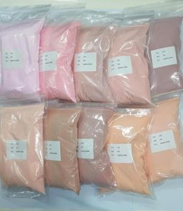 Nail Glitter 1KgBag Poudre Couleur Nude 1KG Acrylique Art 3D Dip Fantasy Nails MakeCover Collection JCTF2548692798622